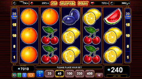 20 super hot slot game free