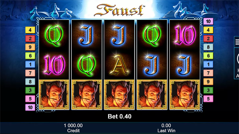 Faust Slot Machine