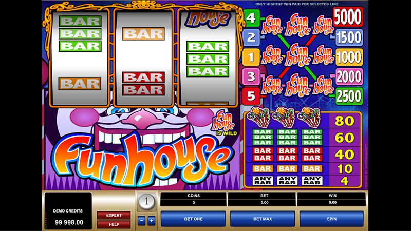 Funhouse slot