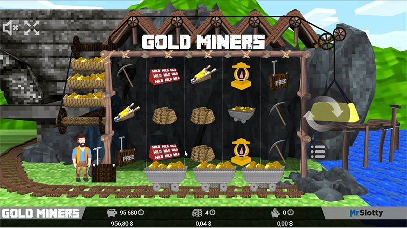 Gold Miners Slot Machine