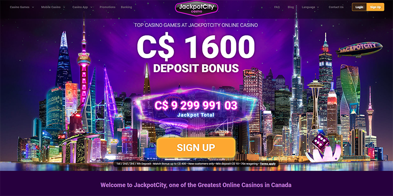 JackpotCity Online Casino in Canada