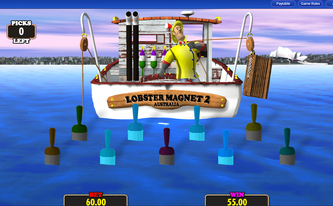 Lucky Larry’s Lobstermania 2 Bonus Game