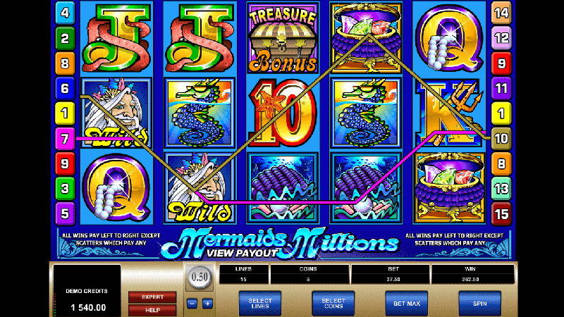 Mermaids Millions Slot Machine