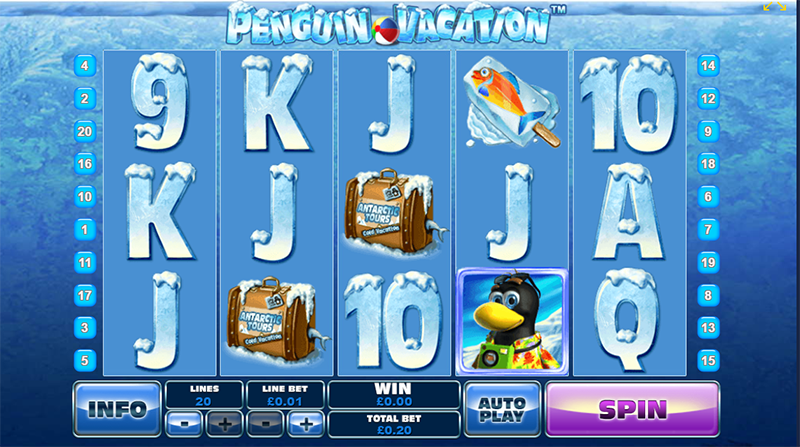 Penguin Vacation Slot Machine