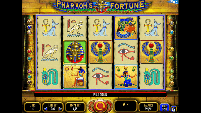 Pharaohs Fortune Slot Machine