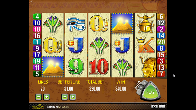 Queen of the Nile Slot Game