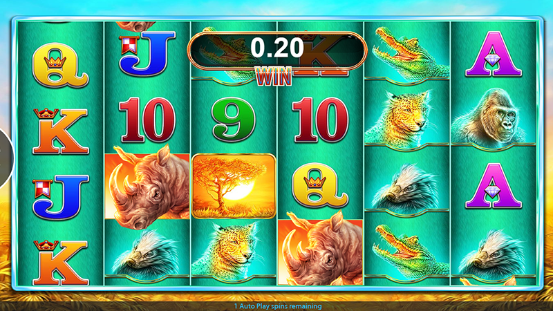 Raging Rhino Slot Machine