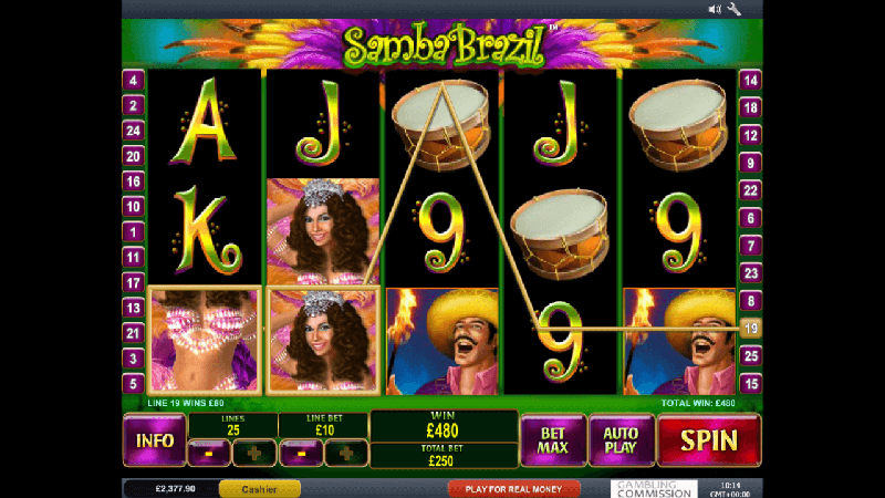 Samba Brazil Slot Machine