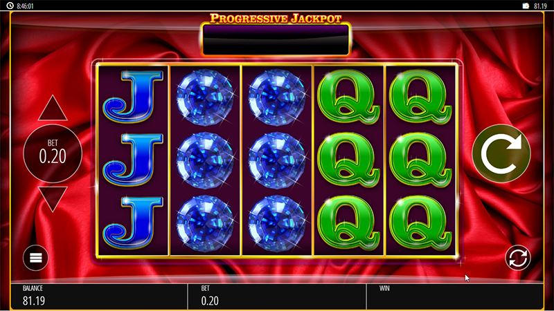 Super Diamond Deluxe Slot Machine