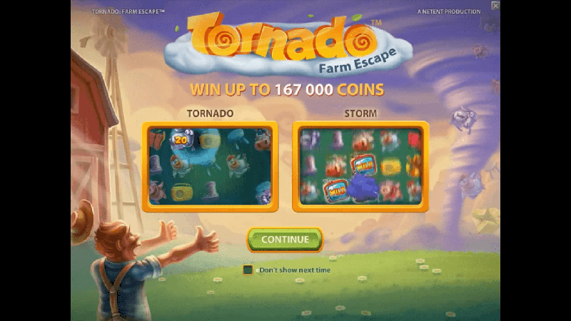 Tornado Slot Bonus Game