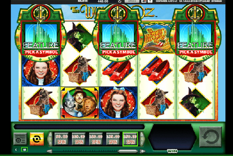 Wizard of Oz slot