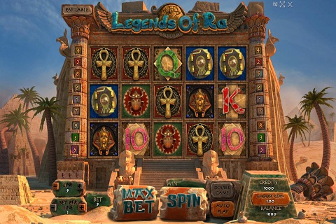 Legends of Ra Slot Reels