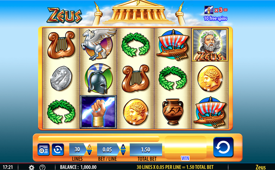 Zeus Slot Machine